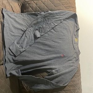 Long sleeved Ralph Lauren grey T-shirt